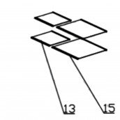 Clayette, étagère Verre