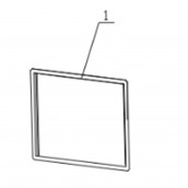 Joint Porte Freezer Gris