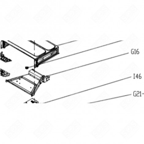 VENTILATEUR TANGENTIEL FOUR, CUISINIÈRE - CU000667