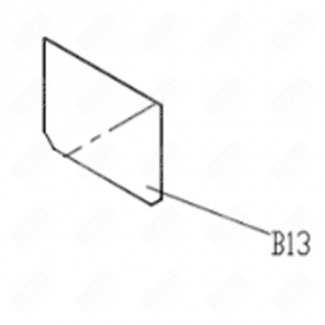 VITRE INTERIEURE FOUR, CUISINIÈRE - CU000454