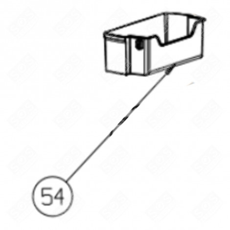 BALCONNET (REPÈRE 54) FRIGO, RÉFRIGÉRATEUR, CONGÉLATEUR - FR006196