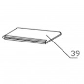 Clayette, étagère Verre Freezer