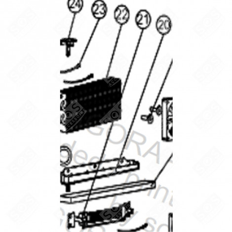 PTC RESISTANCE FRIGO, RÉFRIGÉRATEUR, CONGÉLATEUR - FR003957