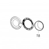 Verre de hublot (repère 18)