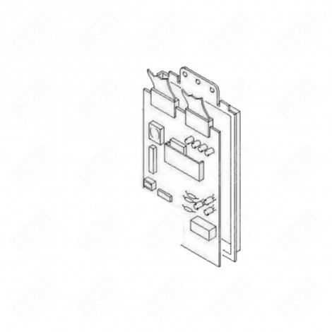 CARTE ÉLECTRONIQUE, MODULE DE PUISSANCE MACHINE À LAVER, LAVE-LINGE - 49030055