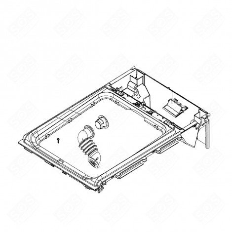 BATI D'ORIGINE MACHINE À LAVER, LAVE-LINGE - C00763259, 488000763259