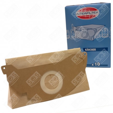BOÎTE DE 10 SACS MICROFIBRES ASPIRATEUR - 35601521