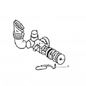 Durite de vidange repère 15