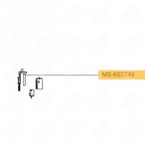 TIGE + RESSORT + TUBE ROBOT MÉNAGER - MS-650162, MS-652749