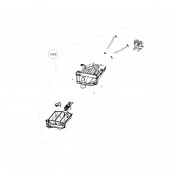 Bac à lessive, bac à détergent (Repère C005)