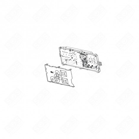 CARTE ÉLECTRONIQUE, MODULE DE PUISSANCE MACHINE À LAVER, LAVE-LINGE - 2396303500