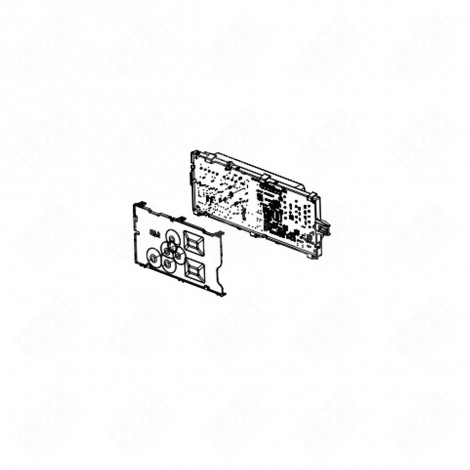 CARTE ÉLECTRONIQUE, MODULE DE PUISSANCE MACHINE À LAVER, LAVE-LINGE - 2396107600