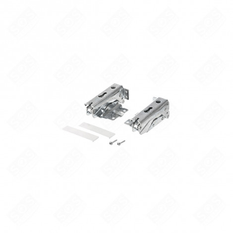 LOT DE 2 CHARNIÈRES D'ORIGINE FRIGO, RÉFRIGÉRATEUR, CONGÉLATEUR - 00481147, 00492680
