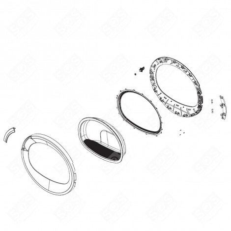 PORTE COMPLÈTE SÈCHE-LINGE - 2985430200