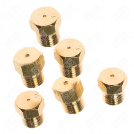 KIT INJECTEUR GAZ BUTANE D'ORIGINE PLAQUE DE CUISSON - 00622829 