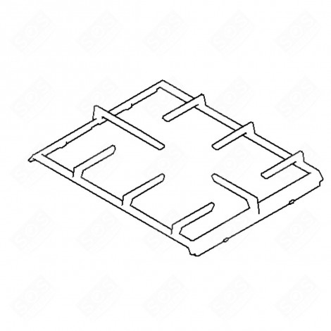 GRILLE BRULEUR CENTRAL PLAQUE DE CUISSON - 00700550, 700550