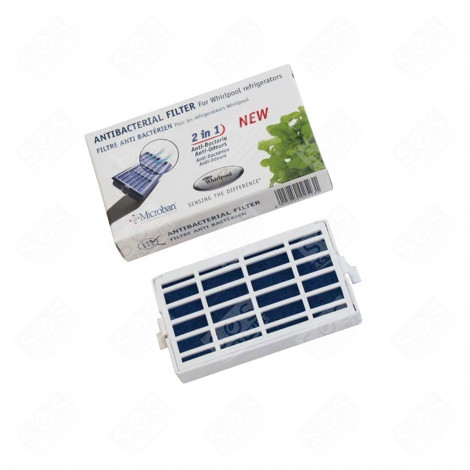 FILTRE ANTIBACTÉRIEN D'ORIGINE MICROBAN ANT001 FRIGO, RÉFRIGÉRATEUR, CONGÉLATEUR - C00629721, 481248048172