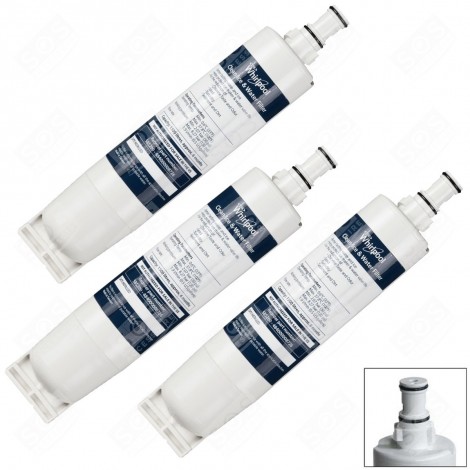 LOT DE 3 FILTRES SBS002 FRIGO, RÉFRIGÉRATEUR, CONGÉLATEUR - SBS002X3