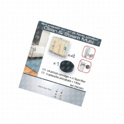 Lot 4 cartouches anti-calcaire avec 1 filtre