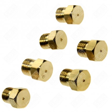 KIT INJECTEURS, GICLEURS BUTANE/PROPANE D'ORIGINE FOUR, CUISINIÈRE - C00119137, 482000029088