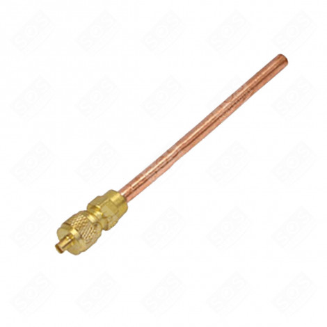 QUEUE DE CHARGE 1/4" RALLONGE  L.12CM+VANNE 6NFMSSV01 FRIGO, RÉFRIGÉRATEUR, CONGÉLATEUR - 30603, L14000143