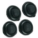 CAOUTCHOUC SUPPORT DE GRILLE (PAR 4) PLAQUE DE CUISSON - C00382262