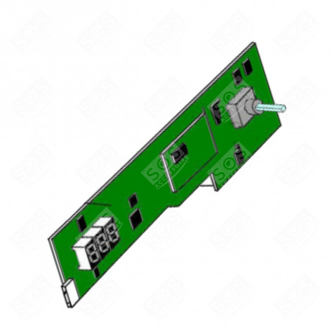 CARTE ÉLECTRONIQUE, MODULE PROGRAMMÉ MACHINE À LAVER, LAVE-LINGE - 49044905 