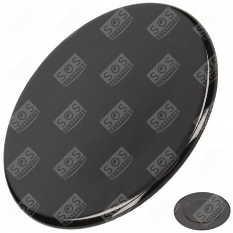CHAPEAU BRULEUR RAPIDE NOIR DIAM.100MM PLAQUE DE CUISSON - C00052931, 482000026824