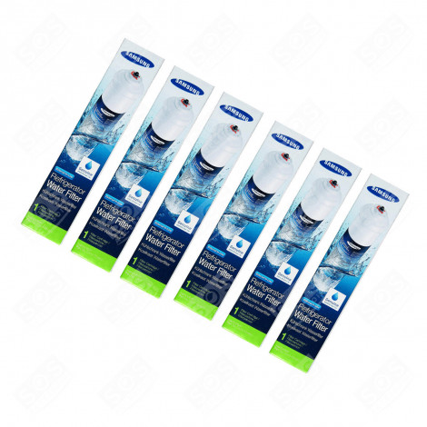 LOT DE 6 FILTRES À EAU D'ORIGINE FRIGO, RÉFRIGÉRATEUR, CONGÉLATEUR - DA29-10105J