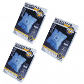 Lot de 3 boîtes (15 sacs microfibres) WONDERBAG