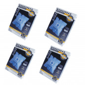 Lot de 4 boîtes (20 sacs microfibres) WONDERBAG