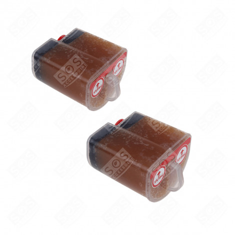 LOT DE 2 CARTOUCHES ANTICALCAIRE CENTRALE VAPEUR, FER À REPASSER - 423902178465