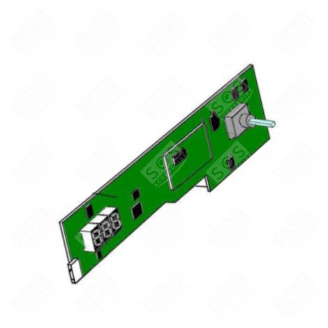 CARTE ÉLECTRONIQUE, MODULE PROGRAMMÉ MACHINE À LAVER, LAVE-LINGE - 49099253 