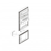 Joint de porte (partie congélateur) repère 0336A