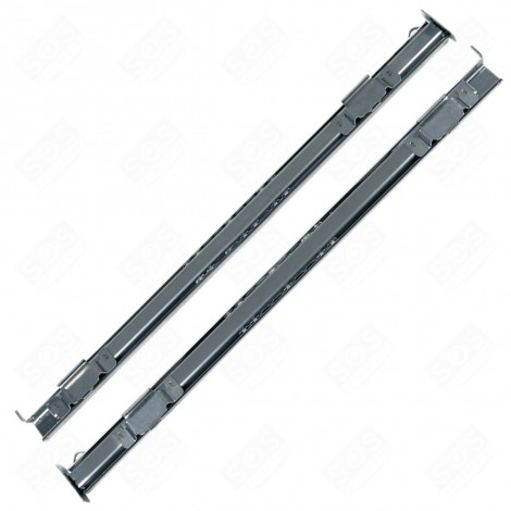 GLISSIÈRES TÉLESCOPIQUES GAUCHE + DROITE D'ORIGINE FOUR, CUISINIÈRE - 481010764710