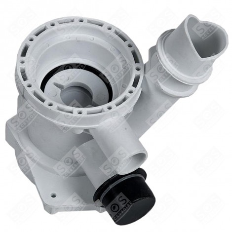 CORPS DE POMPE AVEC FILTRE MACHINE À LAVER, LAVE-LINGE - 49002227