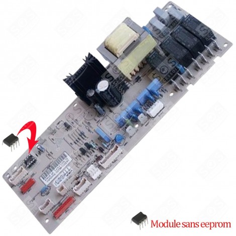 CARTE DE PUISSANCE HOT2003 PYRO (SANS EPROM) FOUR, CUISINIÈRE - C00143141