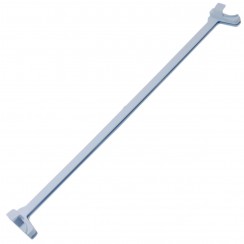 Profilé arrière pour Clayette, étagère      -     476X55 mm