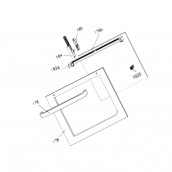 Vitre extérieure repère 178