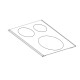 DESSUS VITRO PLAQUE DE CUISSON - 190263223