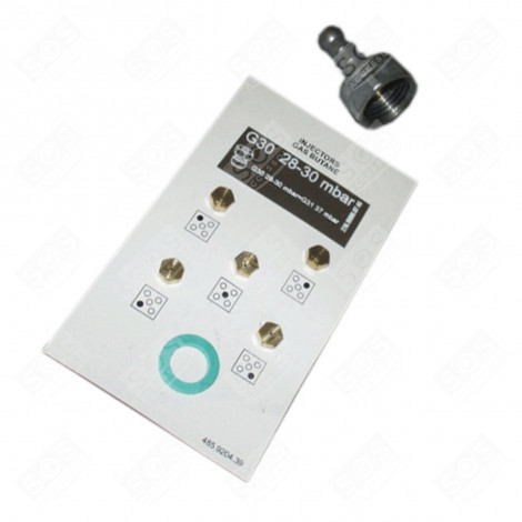 KIT INJECTEURS BUTANE PLAQUE DE CUISSON - 4431100108