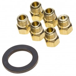 Jeu d'Injecteurs, gicleurs gaz butane propane d'origine