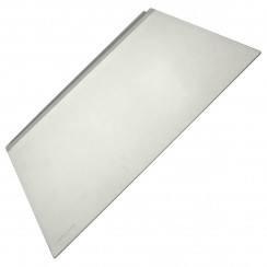 Clayette, étagère en verre avec enjoliveur d'origine            -                  408,7X303,2 mm