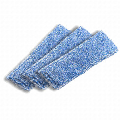 Lot de 3  lingettes microfibres  (nettoyage sols durs)
