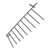 Grille repliable gauche