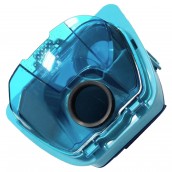 Bac a poussière bleu complet