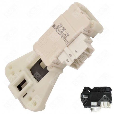 SÉCURITÉ DE PORTE, FERMETURE, VERROU D'ORIGINE MACHINE À LAVER, LAVE-LINGE - C00085194, C00297327