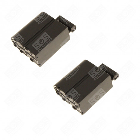 LOT DE 2 CASSETTES DOUBLES EMC TYPE A CENTRALE VAPEUR, FER À REPASSER - 500410057