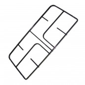 Grille brûleur droite