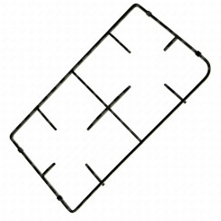 Grille brûleur droite  405X225X10 mm